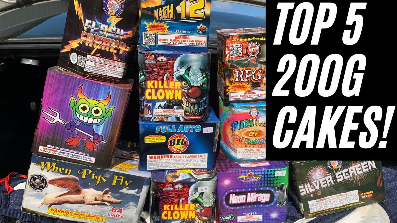 TOP 5 200G CAKES!
