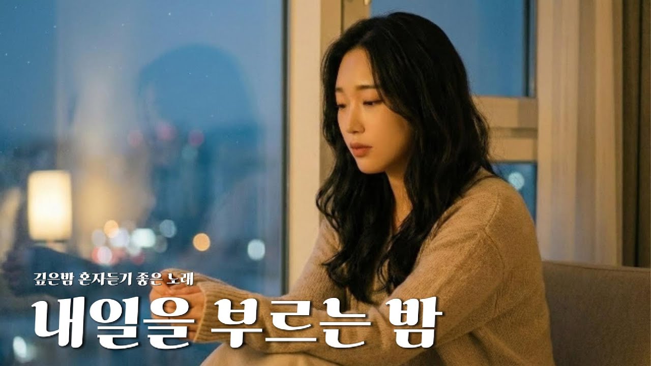 깊은밤 혼자듣기 좋은 노래 [내일을 부르는 밤] Z시리즈 | MUSIC │Ballad│K-pop│감성발라드│인디팝