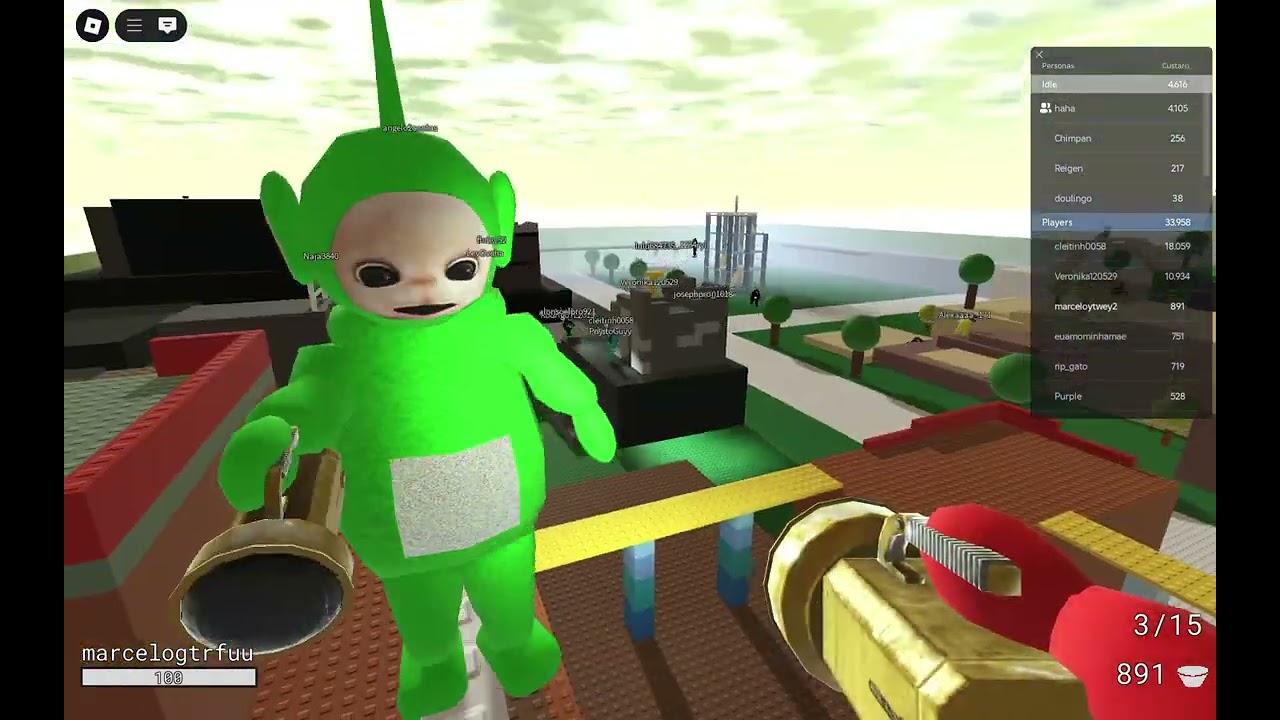 Slendytubbies VS Redux MOMENTOS DIVERTIDO 025