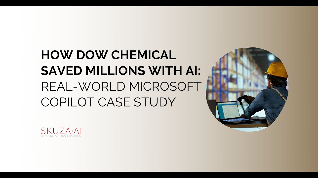 How Dow Chemical Saved Millions with AI: Real-World Microsoft Copilot Case Study
