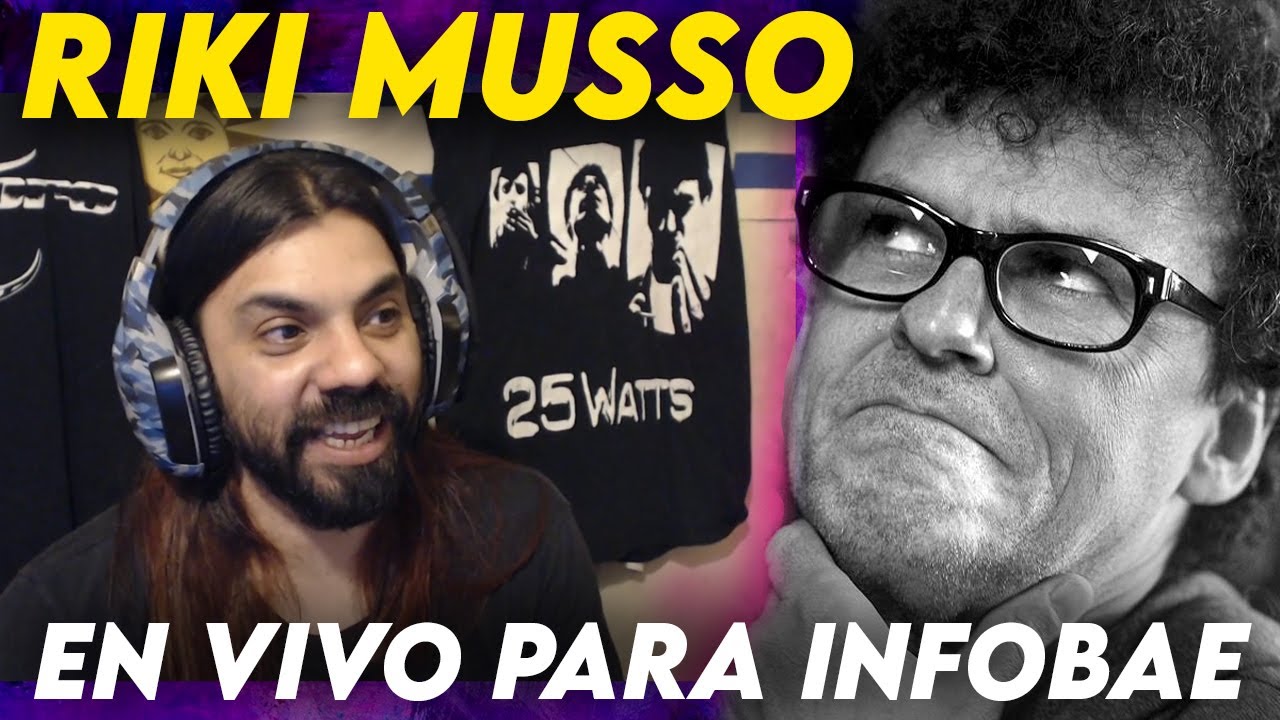 (REACCION) RIKI MUSSO EN VIVO INFOBAE DIRECTO 2017