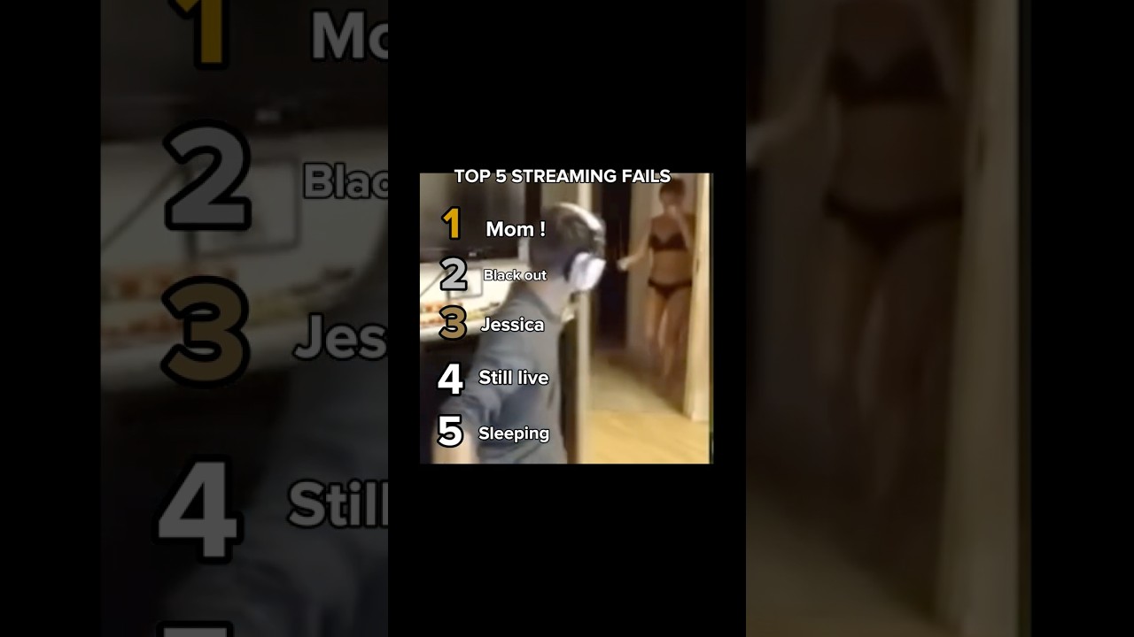 The best streaming fails #fails #streamer #top5 #fypシ