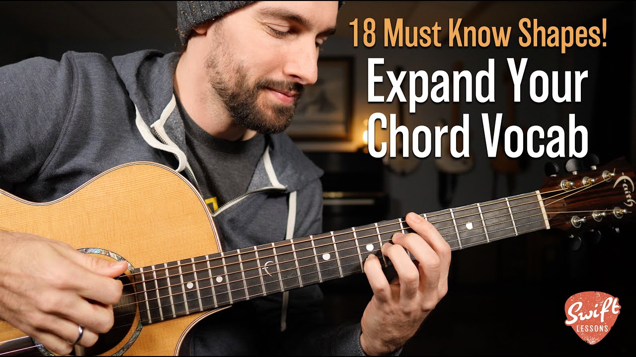 Expand Your Guitar Chord Vocabulary | Must Know Barre Chords & Jazz-Blues Shapes!