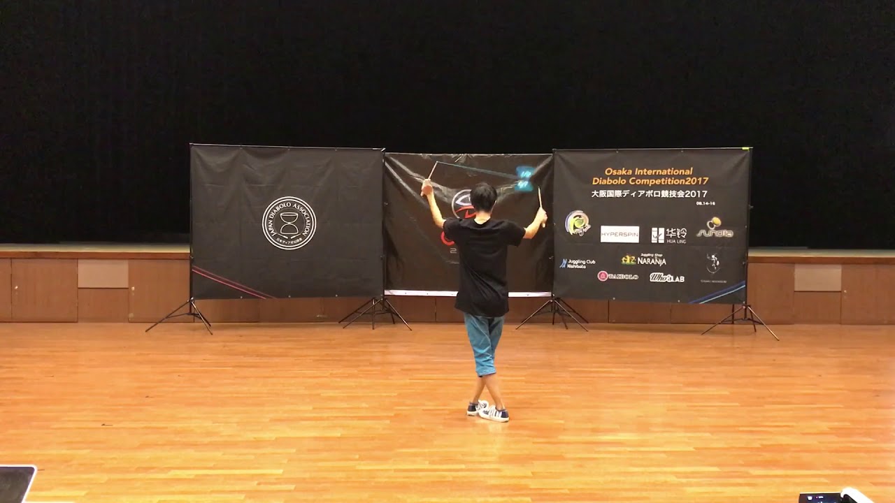 OIDC2017 Men's 1diabolo vertical axis 1st Saki Sensui