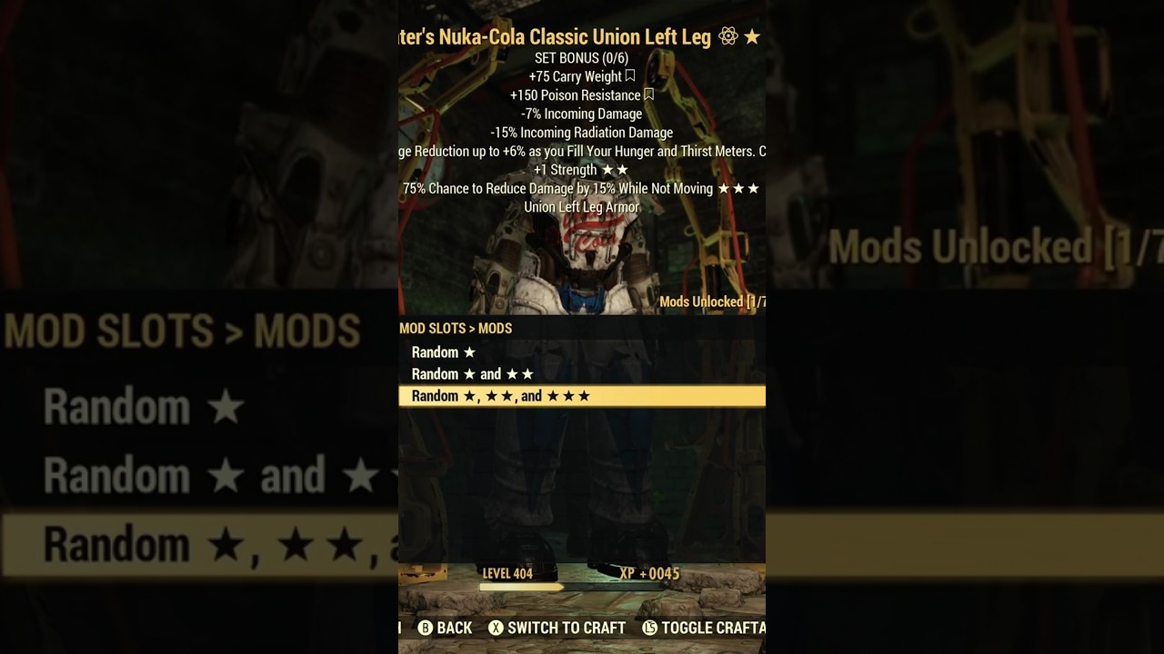 I&rsquo;ve Been Working On My Overeaters Union Power Armor On The Xbox!
