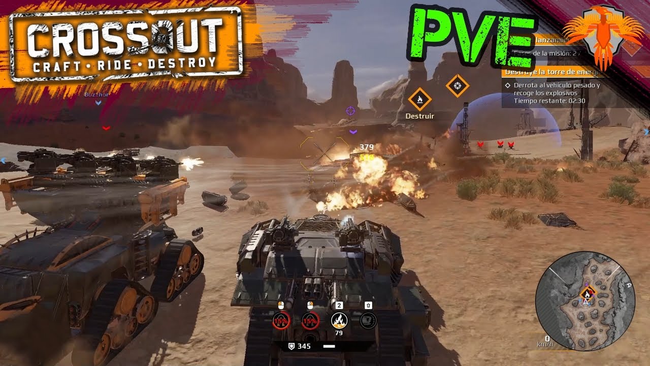 Crossout PvE Multiplayer Gameplay 2021 - PvE Battles 107 - No Commentary