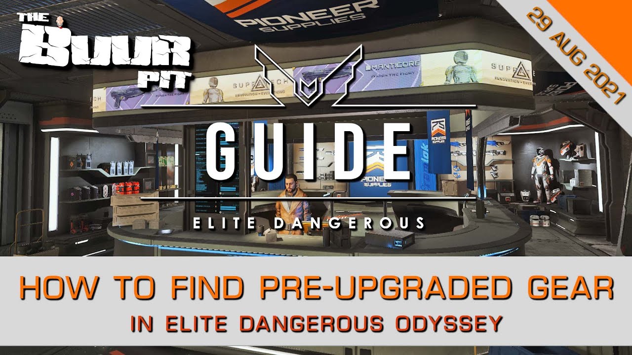 Elite Dangerous Odyssey: Руководство по поиску предварительно улучшенных костюмов и оружия