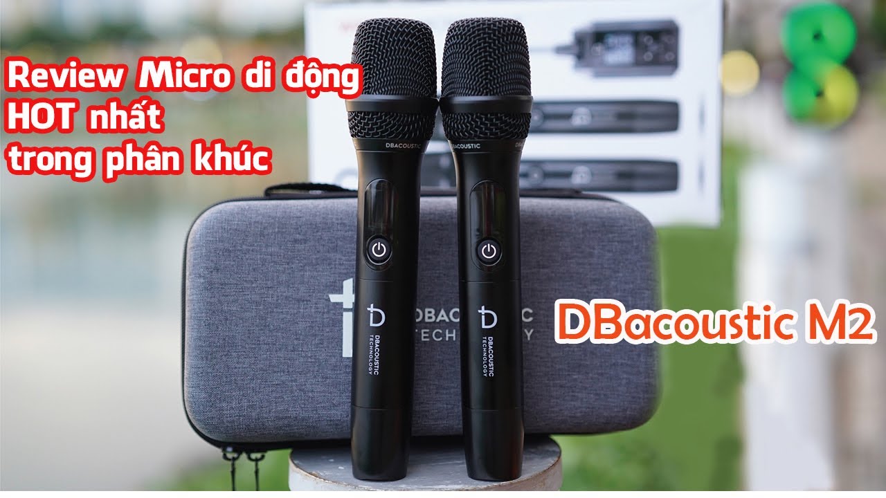 Review Bộ Micro Dbacoustic M2 Xịn Nhất Phân Khúc Mà Giá Rẻ Bất Ngờ
