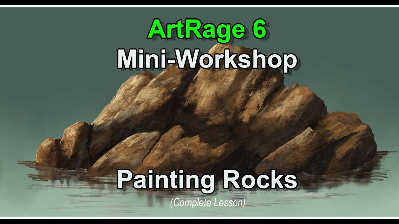 Digital Rock Painting Tutorial | A How to Lesson | ArtRage 6
