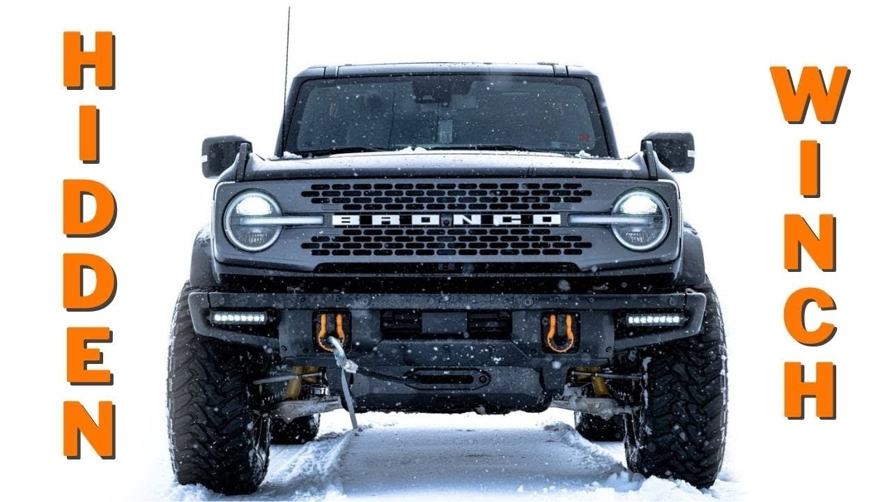 Я устал застревать! - Установка скрытой лебедки на мой Ford Bronco