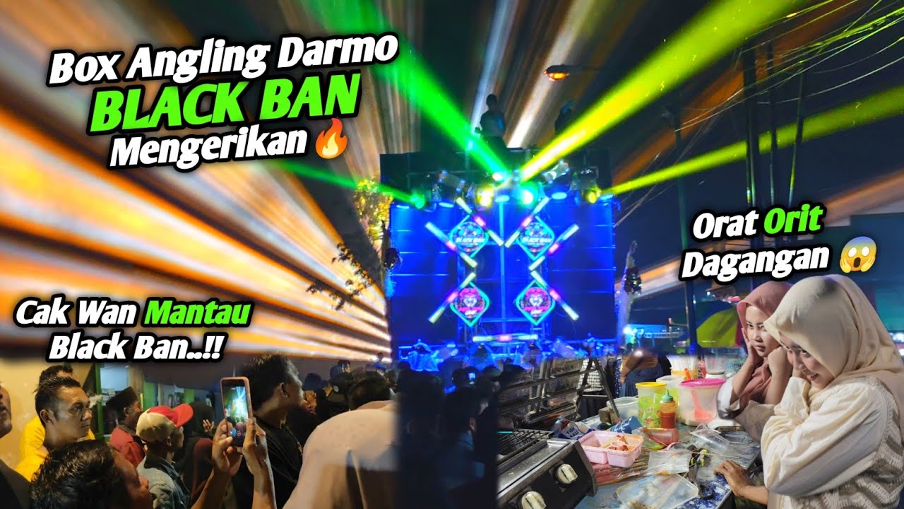 Чак Ван Рисванда следит за рыболовным магазином Darmo Black Ban Angling Box, который сходит с ума...