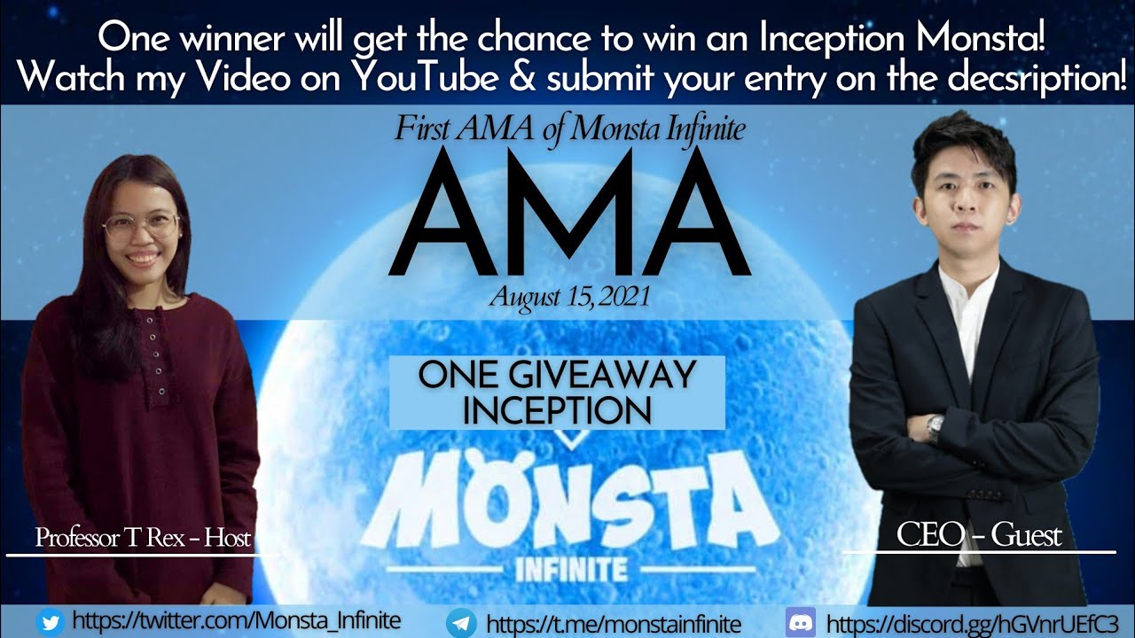 Monsta Infinite AMA with the CEO (turn on subtitle)