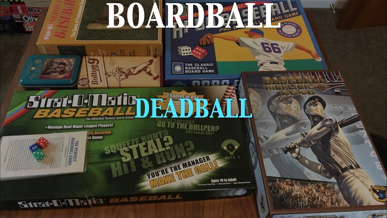 Boardball: Deadball - FIRST GAME WITH 2ND EDITION BOOK!