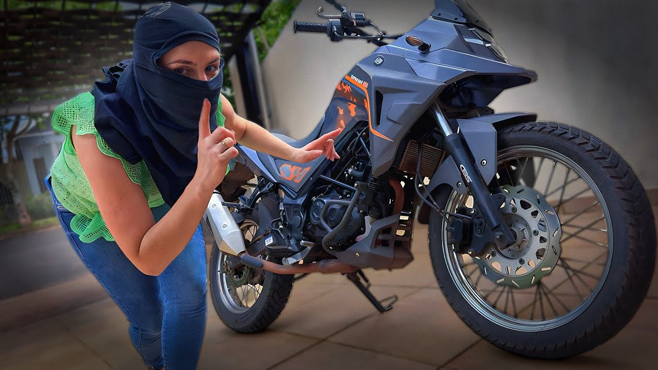 INVADI A CASA E ROUBEI A MOTO DO WELIGTON
