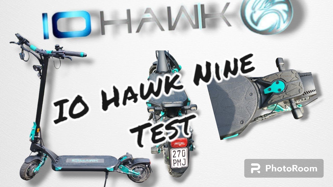IO HAWK Nine Review / Test / ein kleiner Legacy? / 2* 250W Dualmotor  / 48V / 15AH / Steigf&auml;higkeit