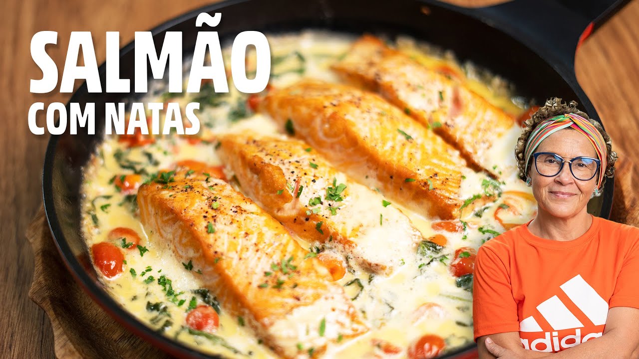 Você não vai conseguir parar de comer esse salmão 😋😋