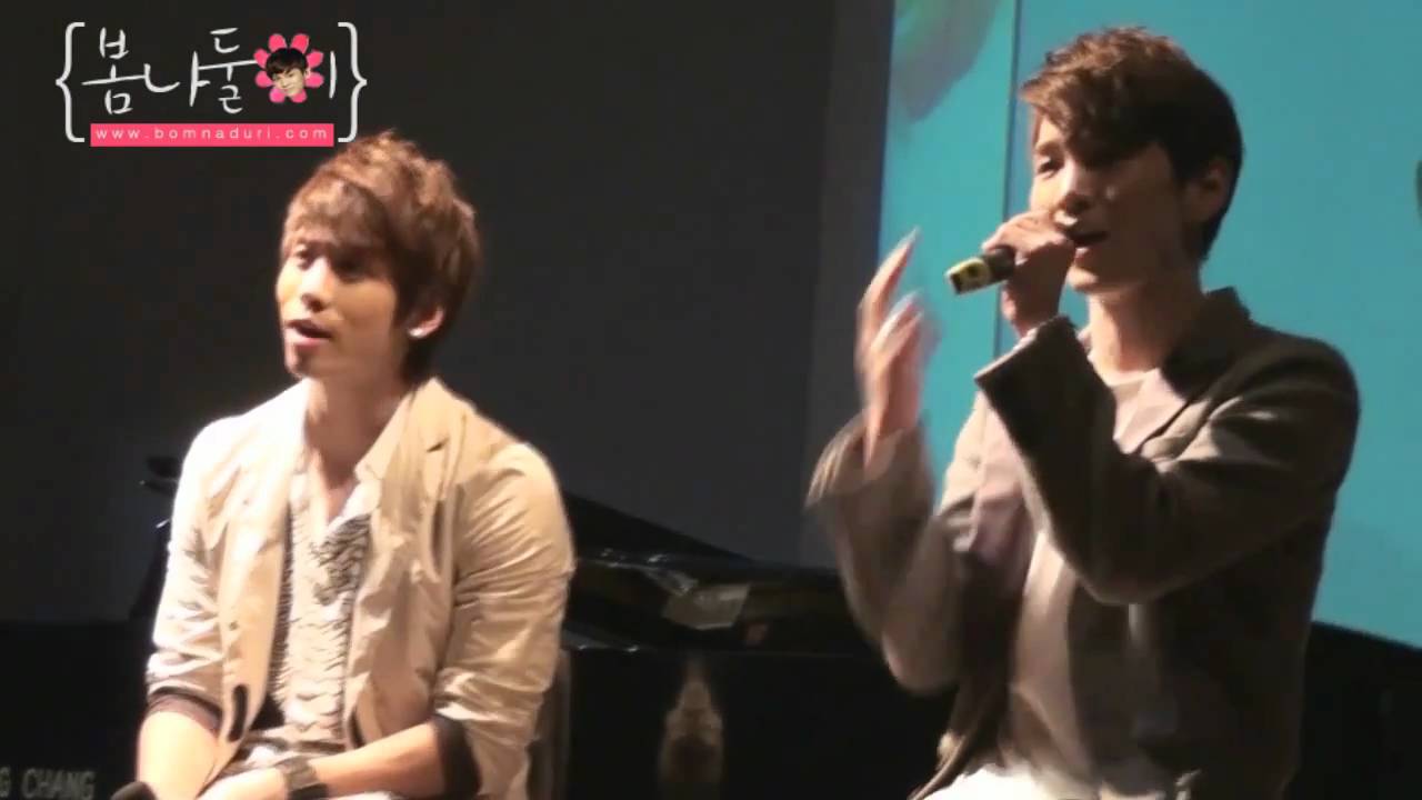 [fancam] 101026 SHINee talking + hello - jong key focus @ ChungWoon Autumn Concert