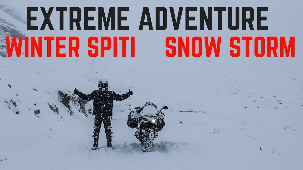 #winterspiti #spitivalley | Trapped In Snow Storm | do we make it? Hikkim to Kaza, xtreme conditions