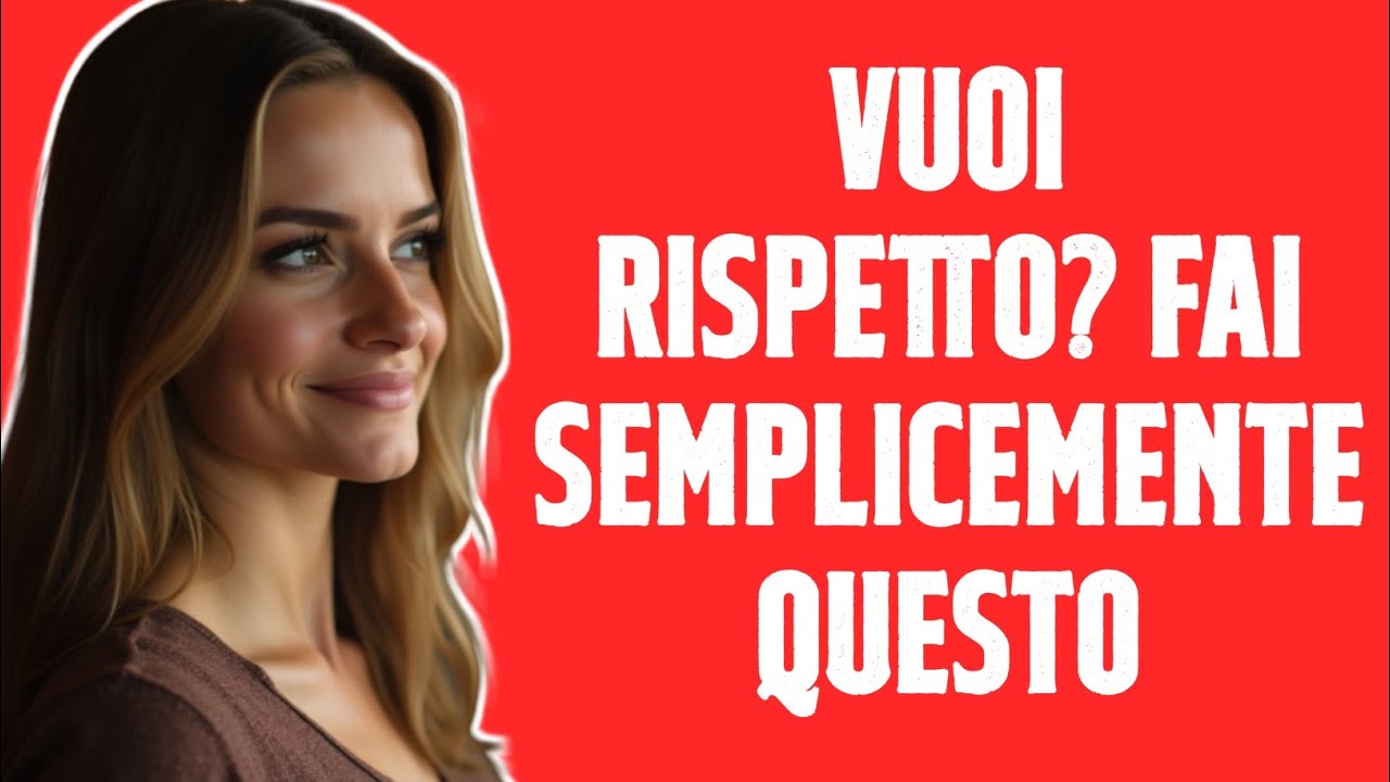 Il segreto per farti rispettare da tutti