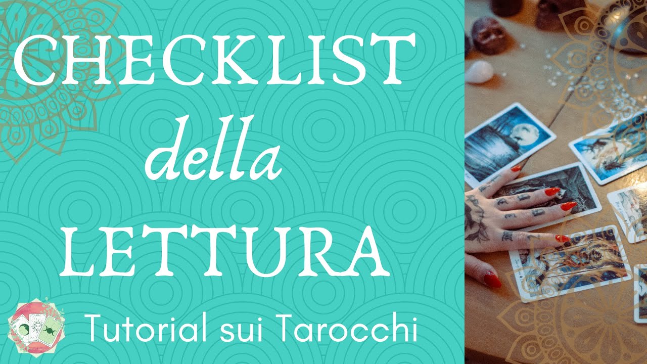 MIGLIORA SUBITO la tua lettura dei TAROCCHI con questa CHECKLIST🌟 Tutorial sui Tarocchi