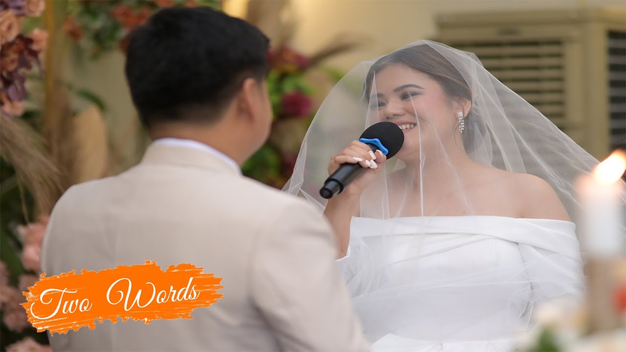 TWO WORDS by LEA SALONGA | BRIDAL SONG | BRIDAL MARCH