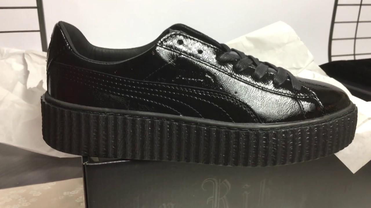 Puma X Rihanna Fenty Creeper Black Unboxing