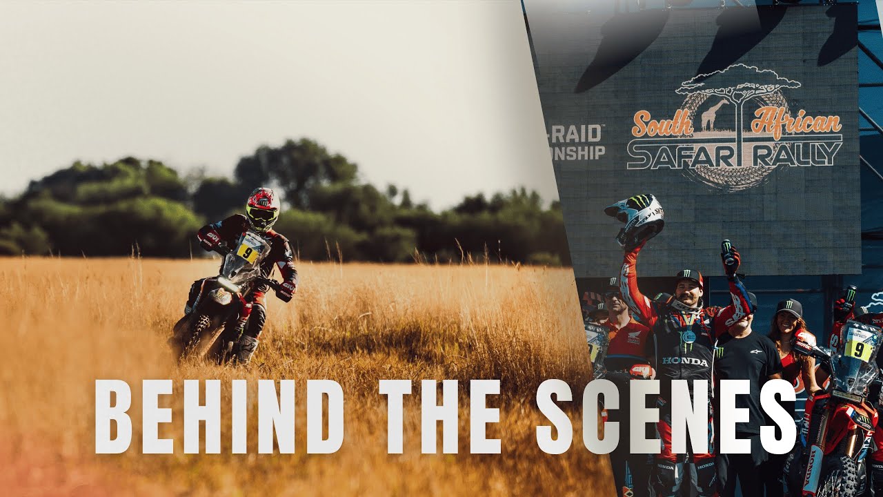 Behind the Scenes South African Safari Rally - Monster Energy Honda HRC