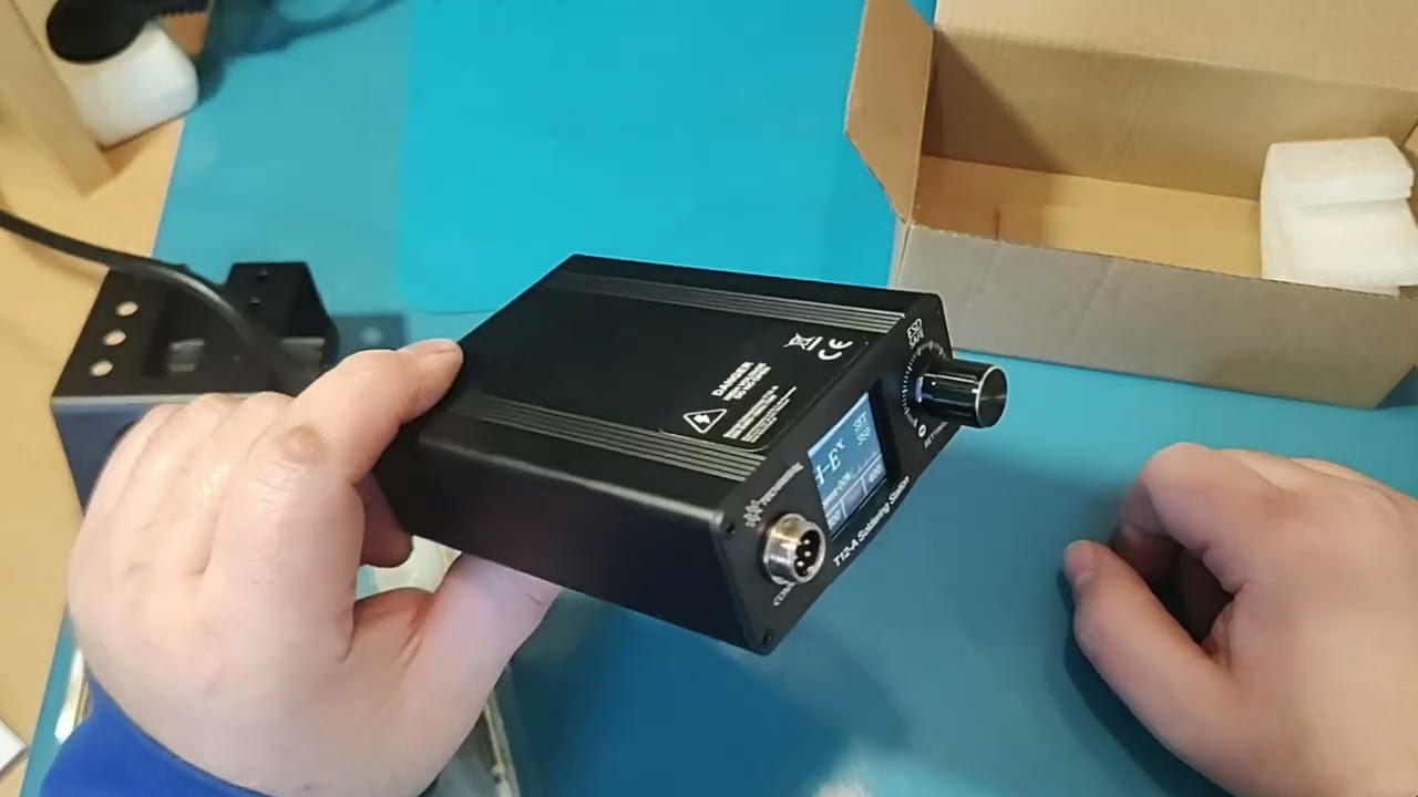 Techrebal T12A unbox nové páječky