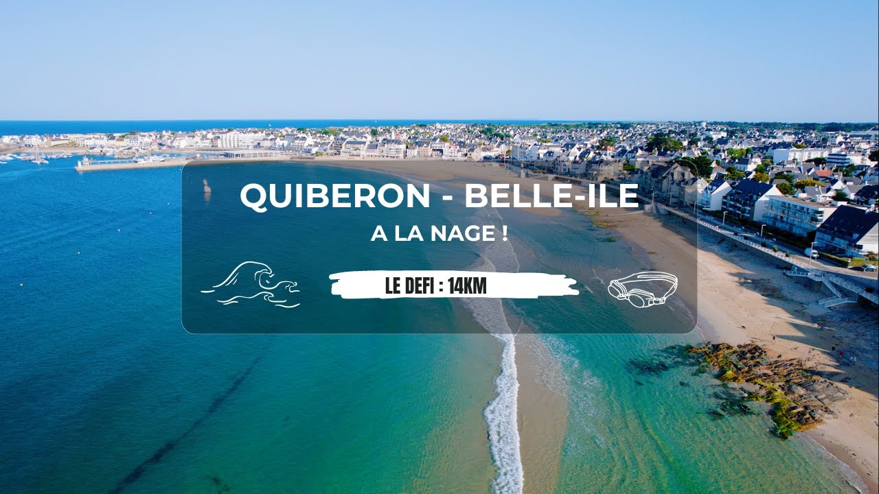 Traversée Quiberon - Belle-Ile à la nage, par 2APA
