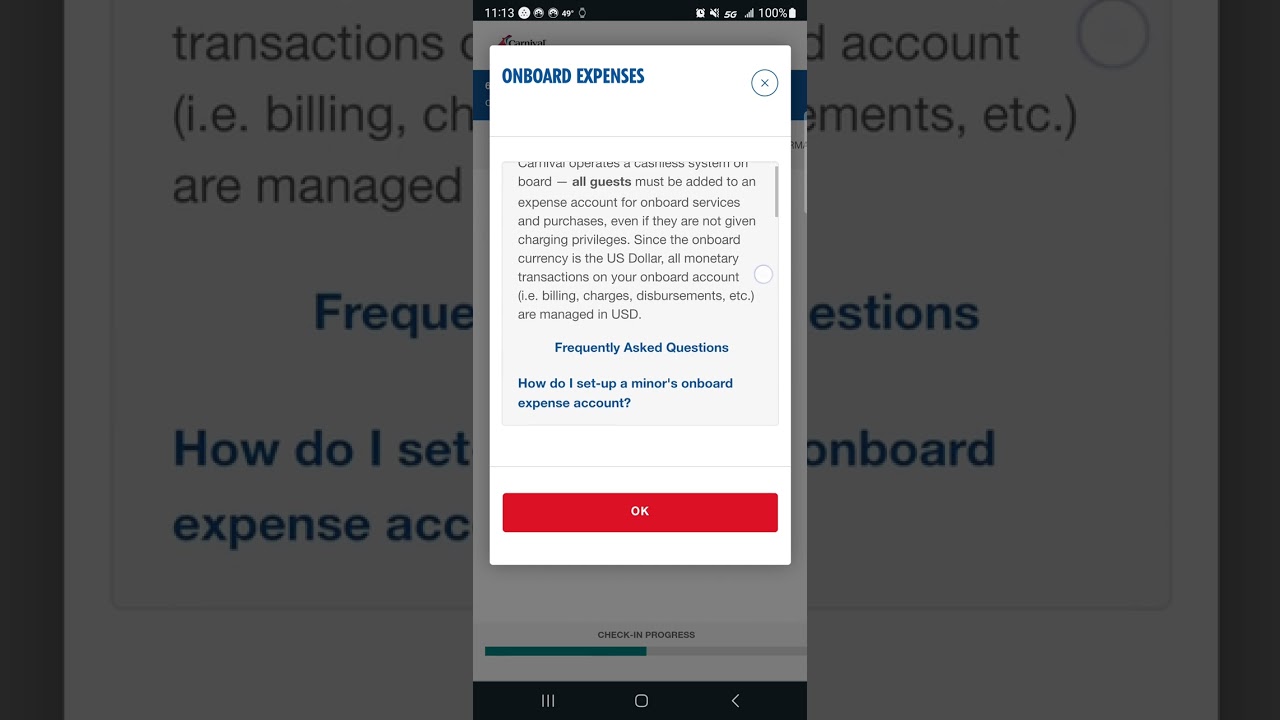 How to get early boarding times, Step-by-Step Carnivals Mobile Check-In for CCL