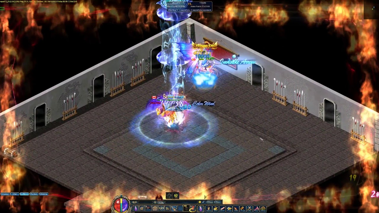 Fire Taoist Arena Matches