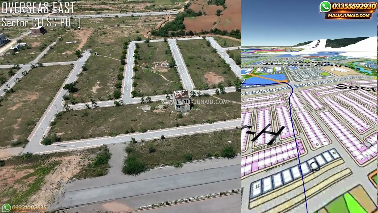 Capital Smart City Overseas East Sector H | Plots, Streets & Phase 1 Ground Update