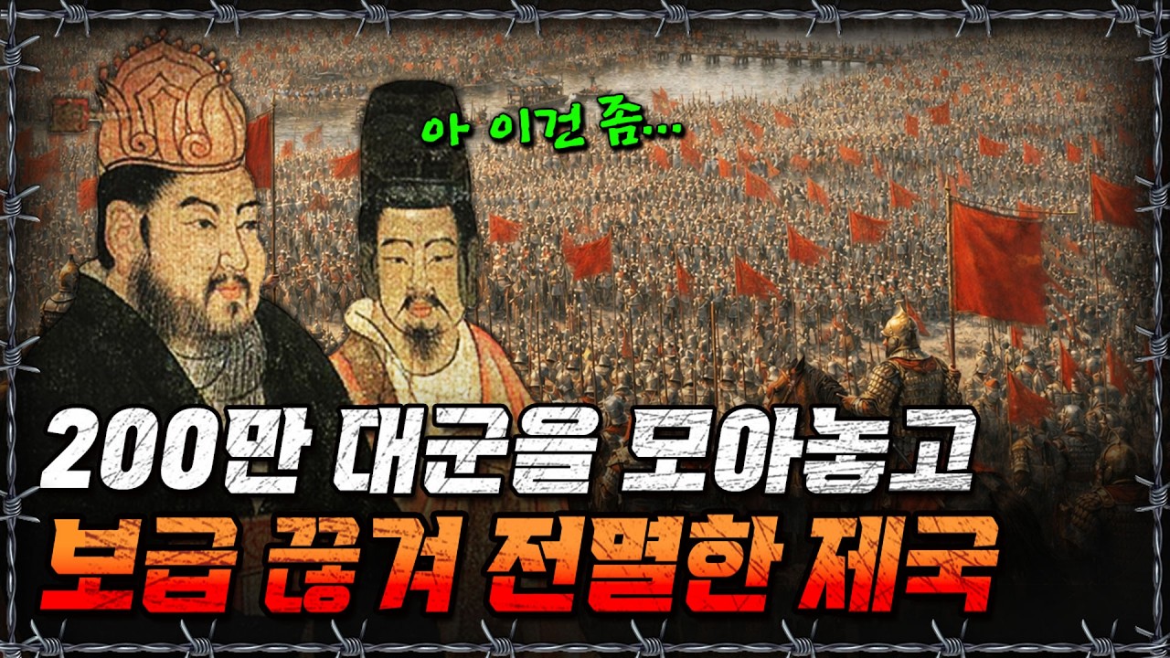 [라이브] 충격.. 고구려-수나라 전쟁이 보여주는 보급의 중요성! 뉴전사로 몰아보기!ㅣ밀덕스