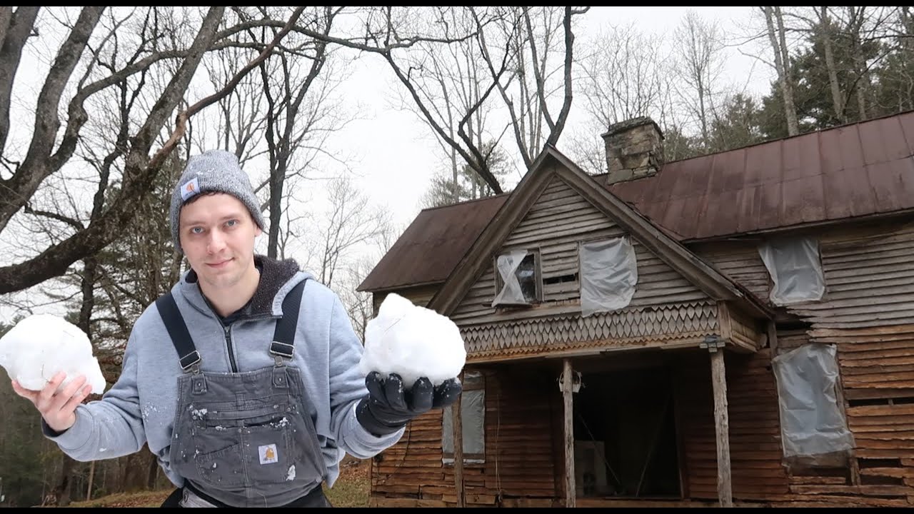 Battling Storms! 4x Grandmother's 130-Year-Old Property Winter Workday