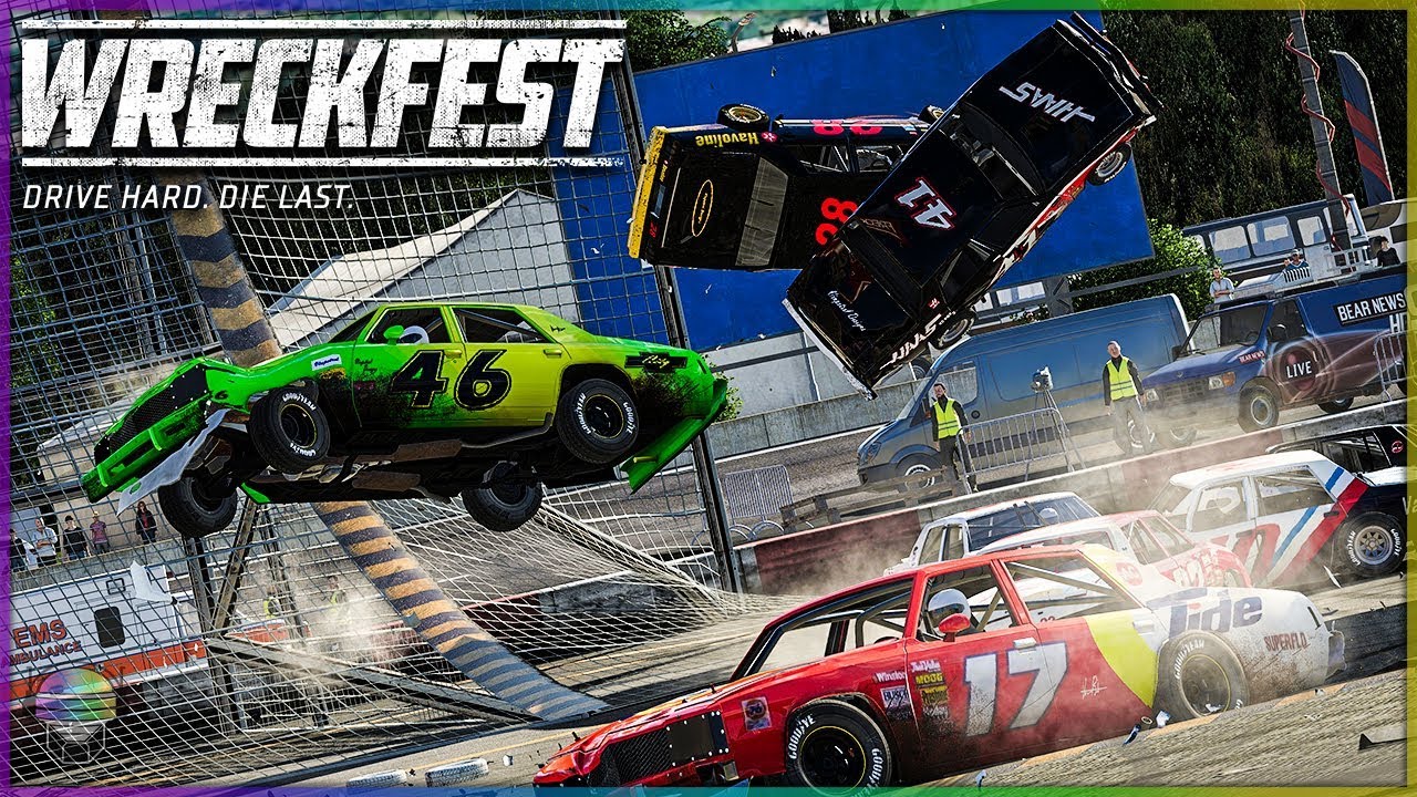 INSANE NASCAR DEMO DERBY! | Wreckfest | NASCAR Legends Mod