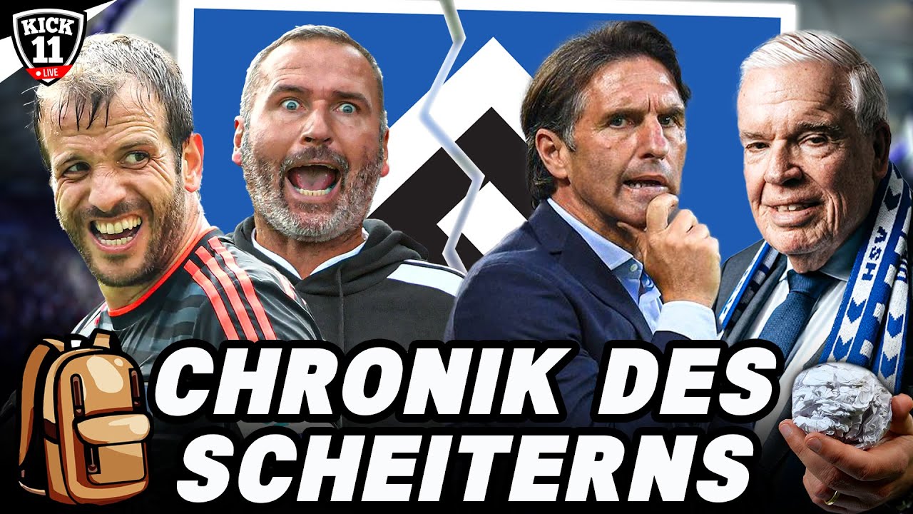 Der DRAMATISCHE FALL des HAMBURGER SV!