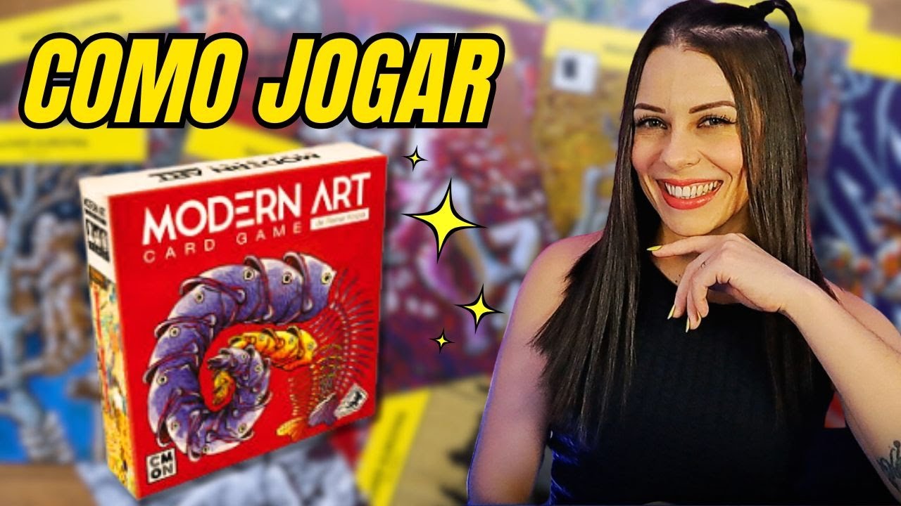 COMO JOGAR - MODERN ART CARD GAME