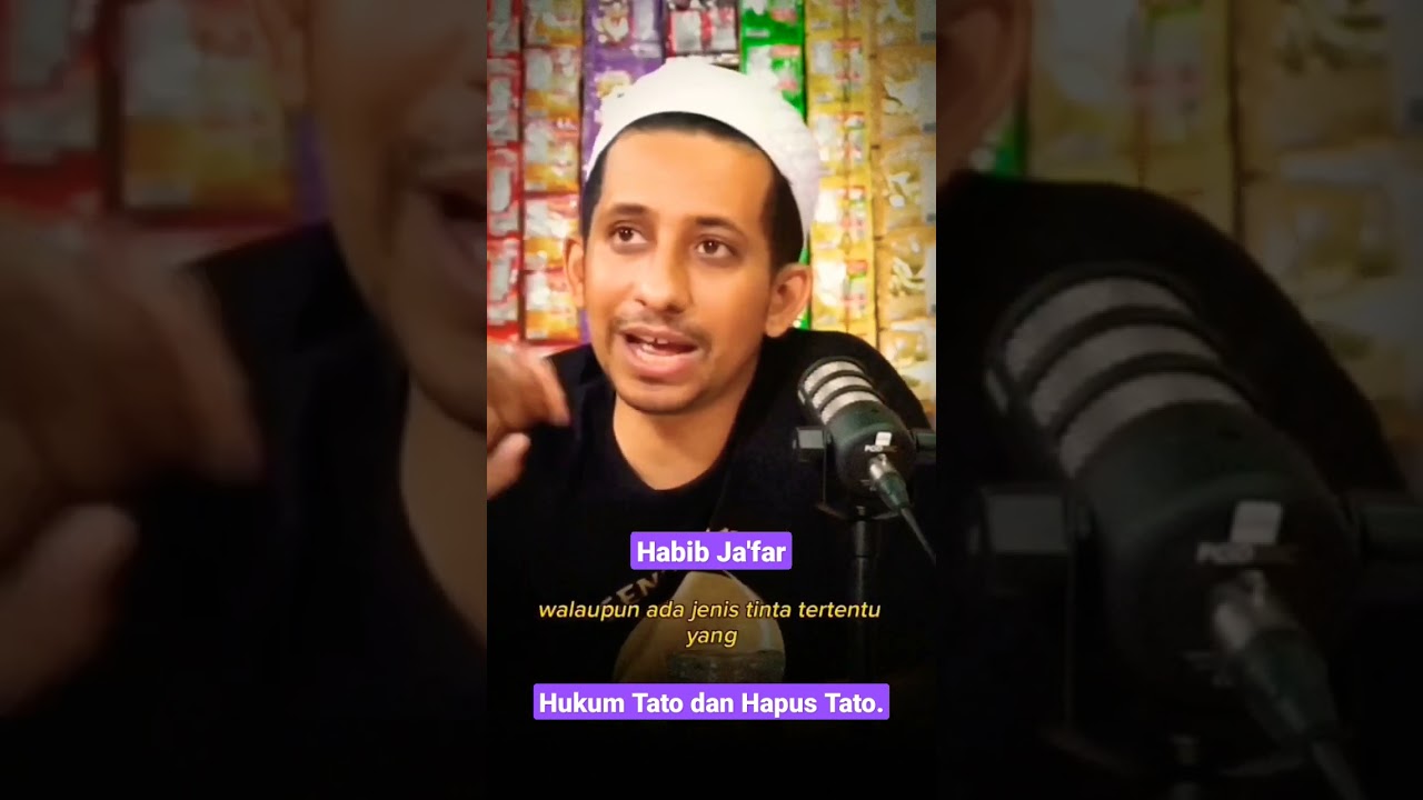 Hukum Tato dan Hapus Tato. #habibjafar #tatoo #tato