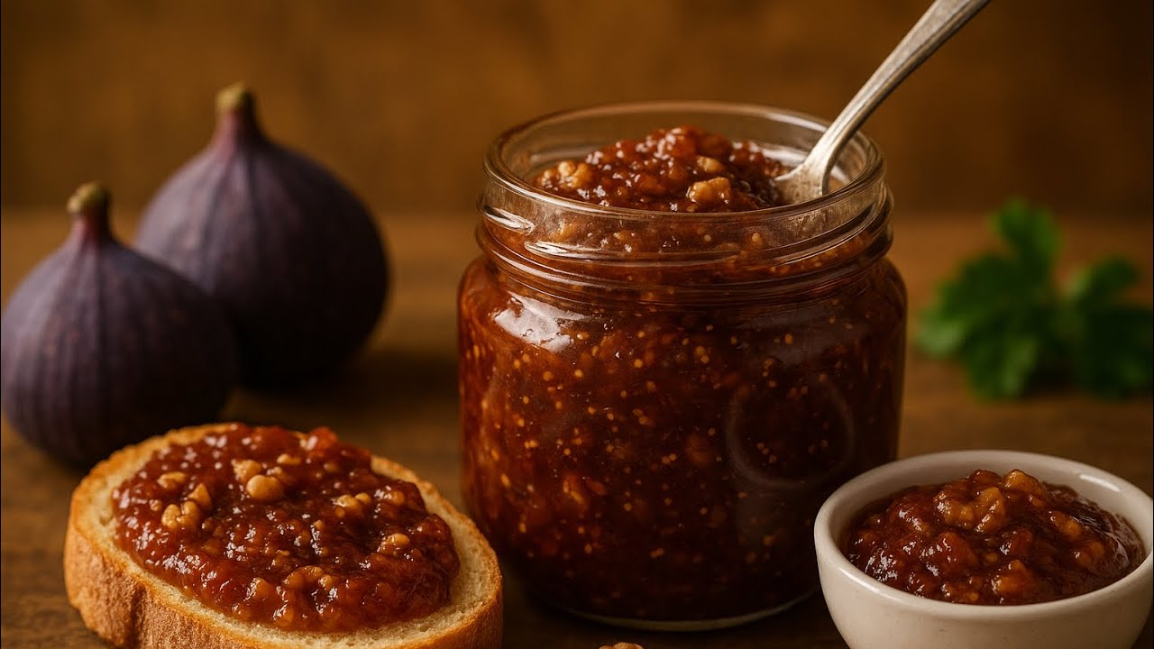 Recel Fiku Me Arra - Fig and Walnut Jam 