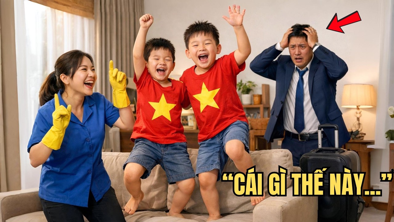 Tỷ phú bắt gặp cô giúp việc nghèo nhảy múa cùng hai con trai mình — Khoảnh khắc khiến ông bật khóc!