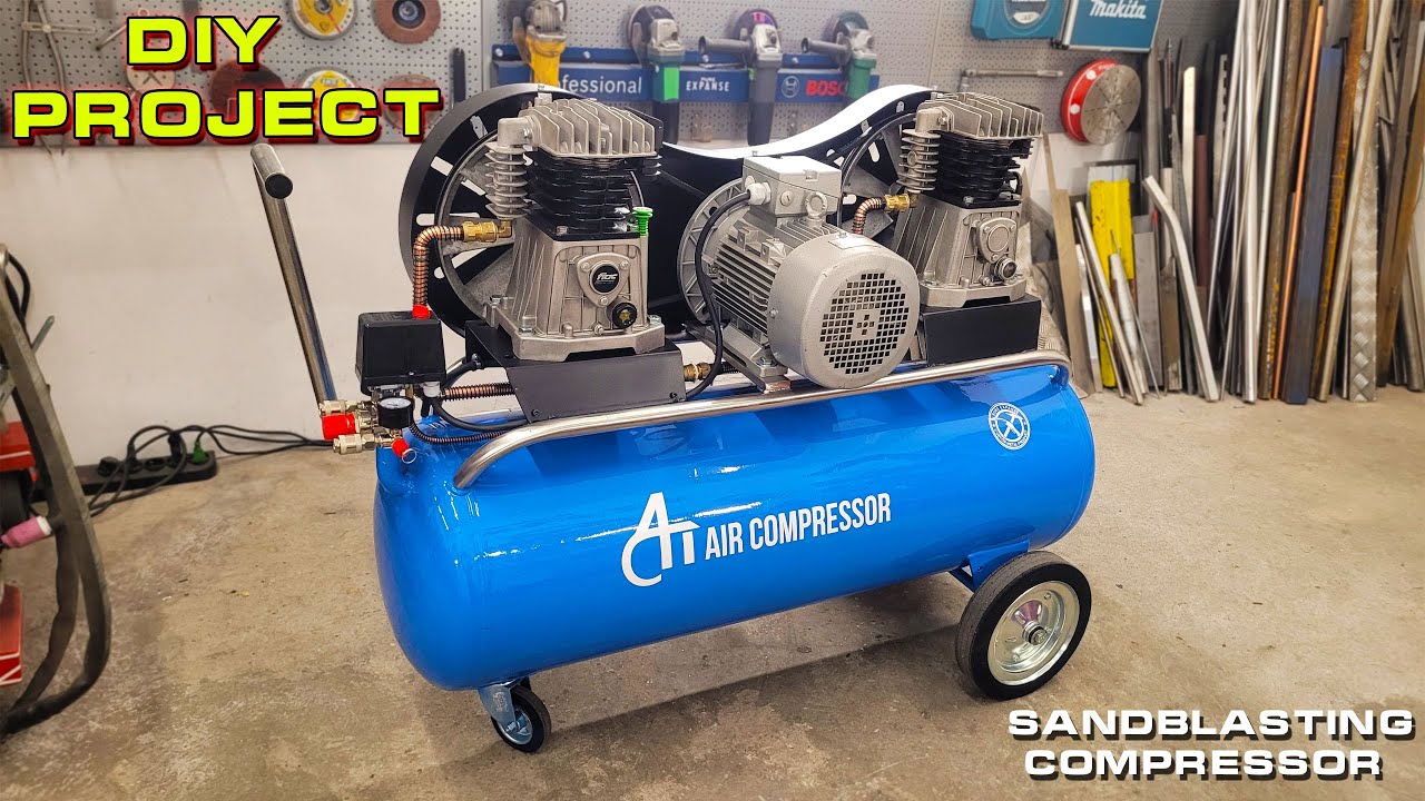 Air Compressor DIY Projects - Homemade Sandblasting