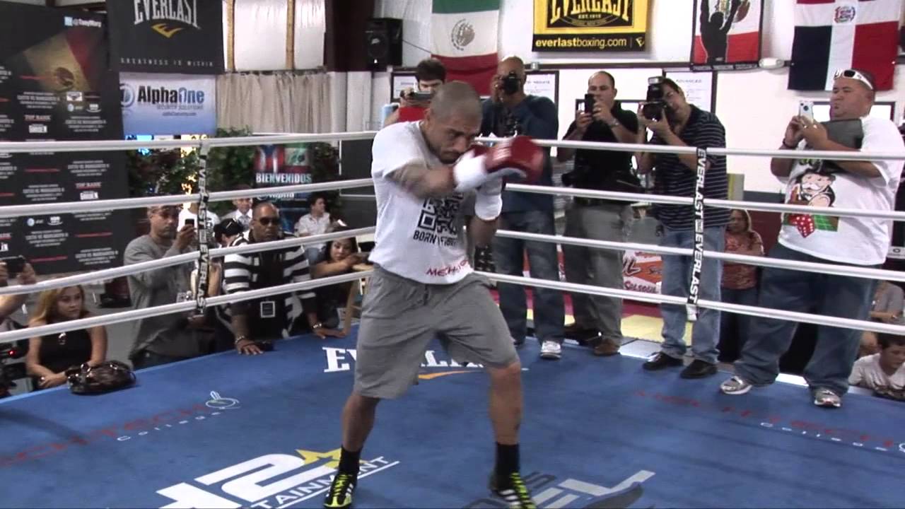 Entrenamiento Miguel Cotto Orlando, FL
