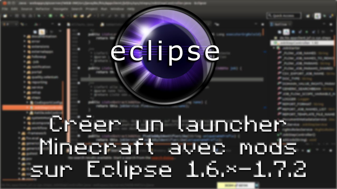 [1.6.2-1.6.4-1.7.2] Cr&eacute;er un launcher Minecraft avec mods sur &eacute;clipse
