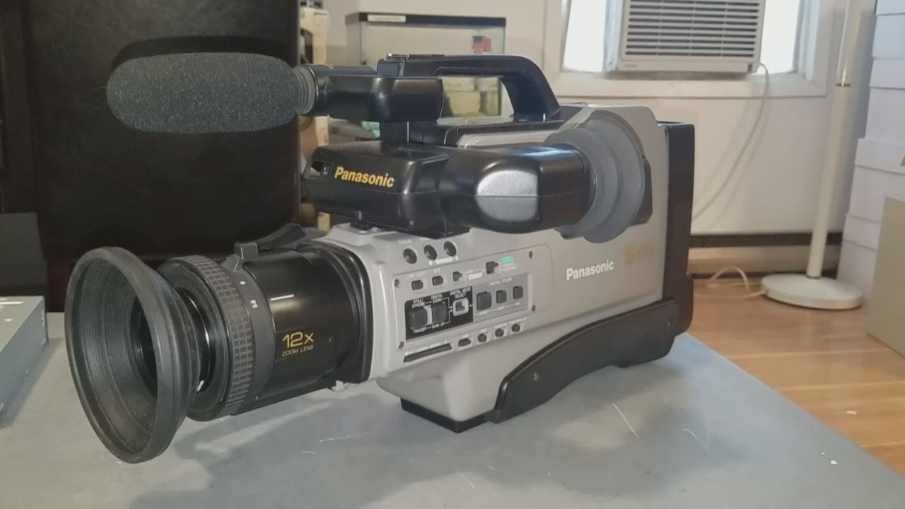 Panasonic AG-456 professional S-VHS camcorder (1996)