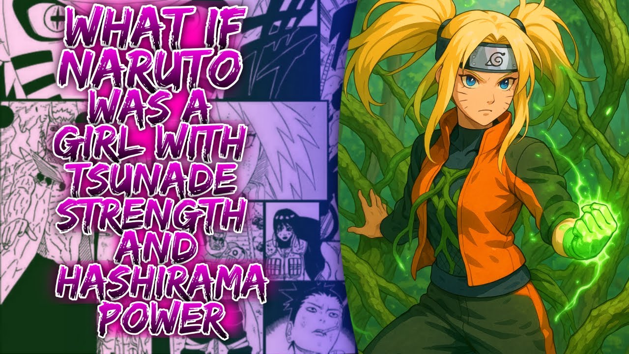 What If Naruto Was A Girl With Tsunade Strength And Hashirama Powers ||