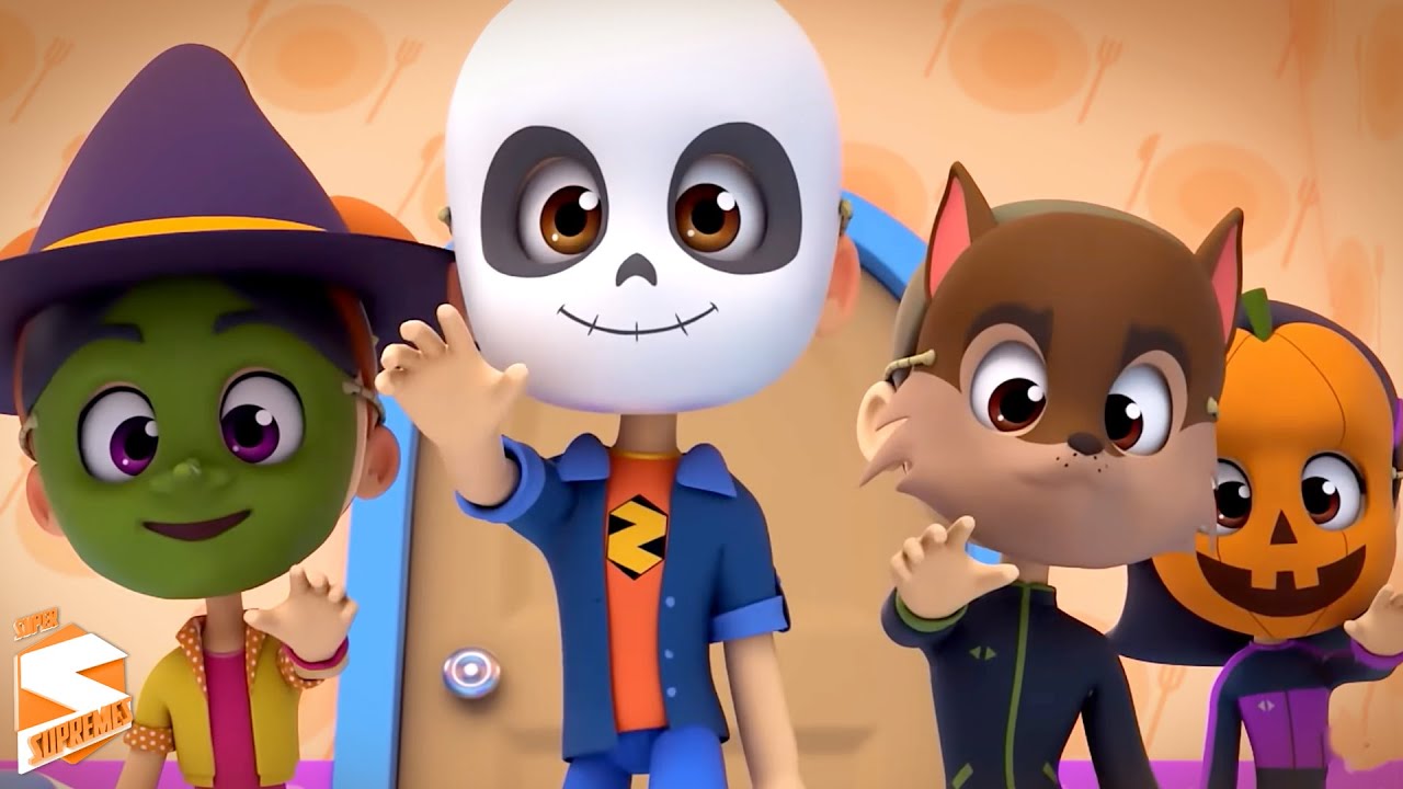 Toc Toc é Halloween | Canção Infantil | Desenhos animado | Musica para bebes