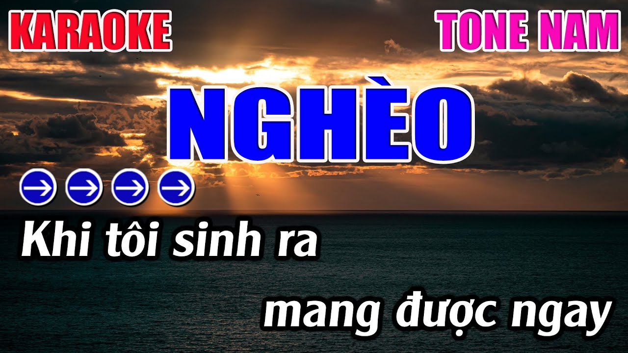 Ngh&egrave;o Karaoke Tone Nam ( Bm ) Karaoke 9999 - Beat Mới