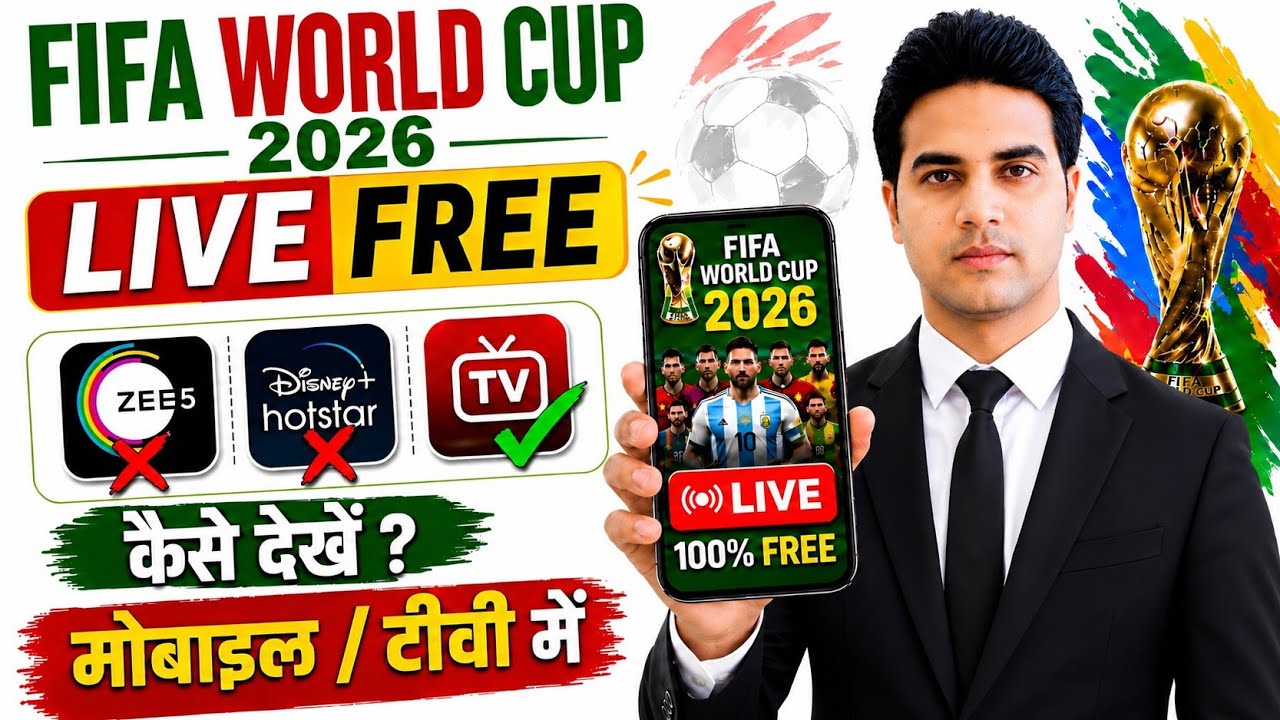 FIFA World Cup 2026 | Kaise Dekhe | How To Watch FIFA World Cup 2026