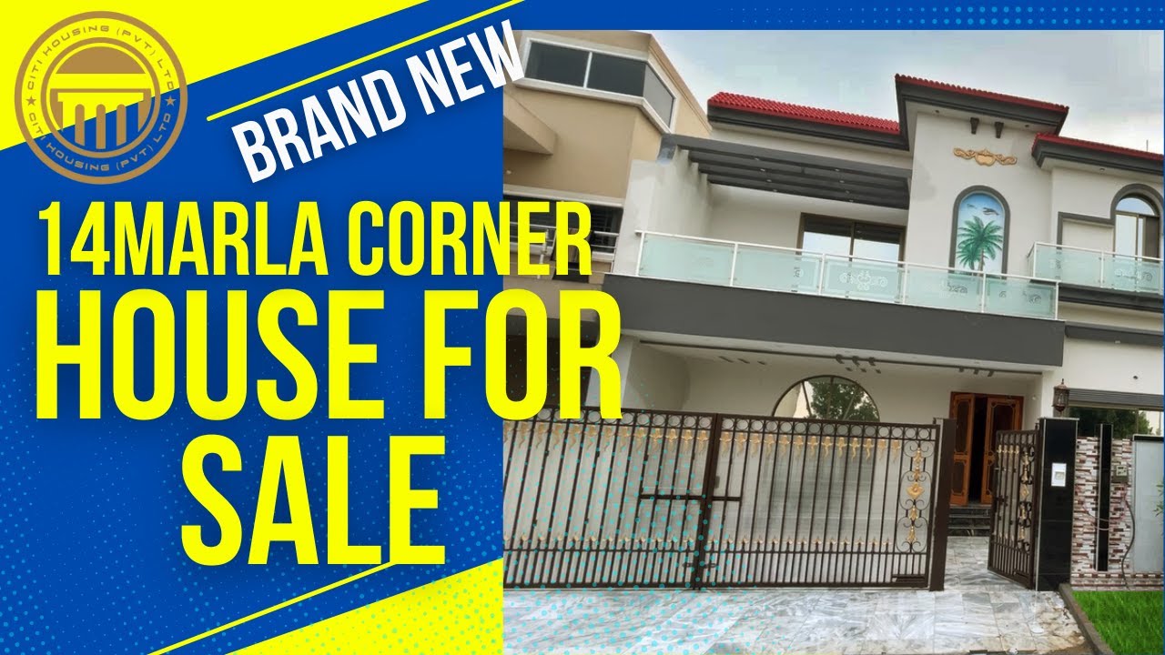 14 Marla Brand New Corner House | Citi Housing Faisalabad
