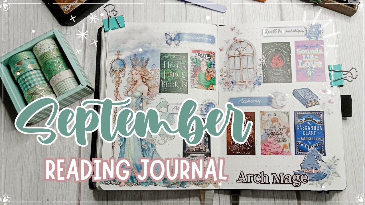 September Reading Journal 🪄 Autumn Equinox TBR 🔮 Orilium Magical Readathon